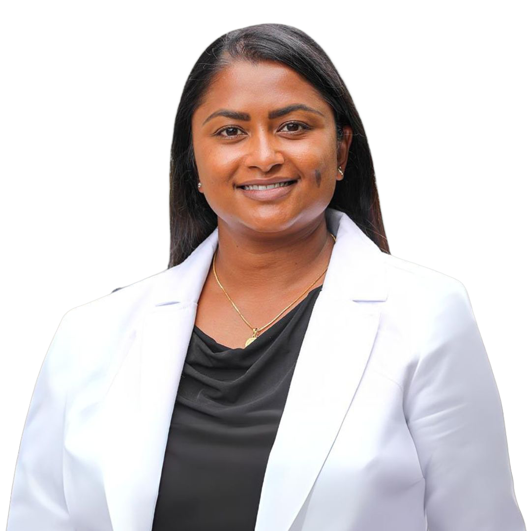 Dr. Razia Jayman-Aristide, board-certified internist